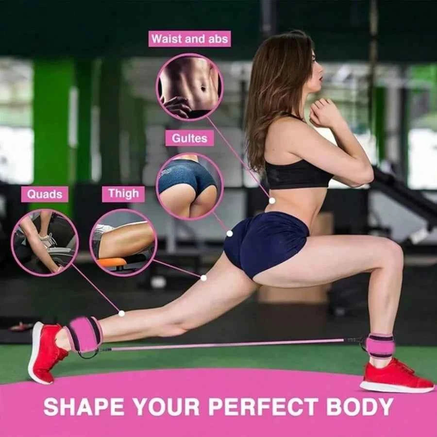Ankle Resistance Bands for Leg Muscle Training