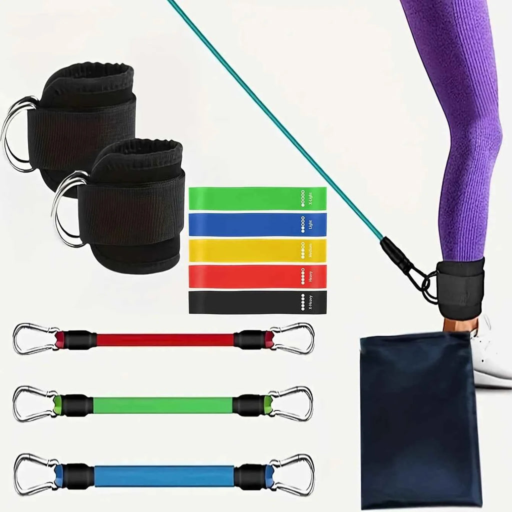 Home Gym Resistance Bands Set for Legs and Hips