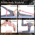 Home Gym Resistance Bands Set for Legs and Hips