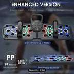 Black Rubber Push Up Board for Strength Training