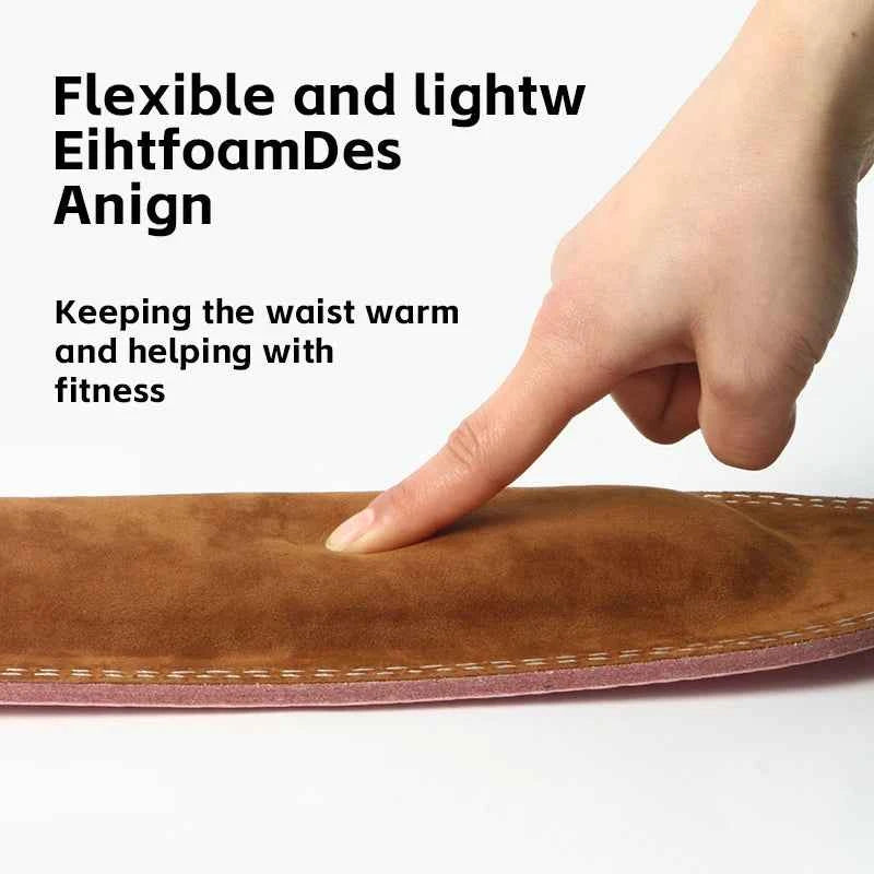 Pink Weight Lifting Belt 10.5cm for Women Fitness