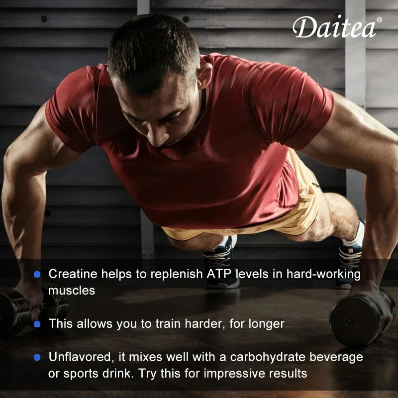 Daitea Creatine Monohydrate 3000 mg Supplement