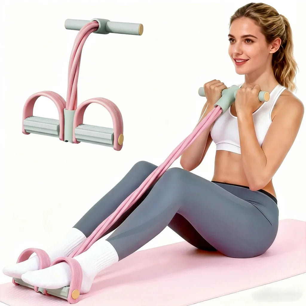 Adjustable Resistance Foot Pedal Exerciser for Home Gym