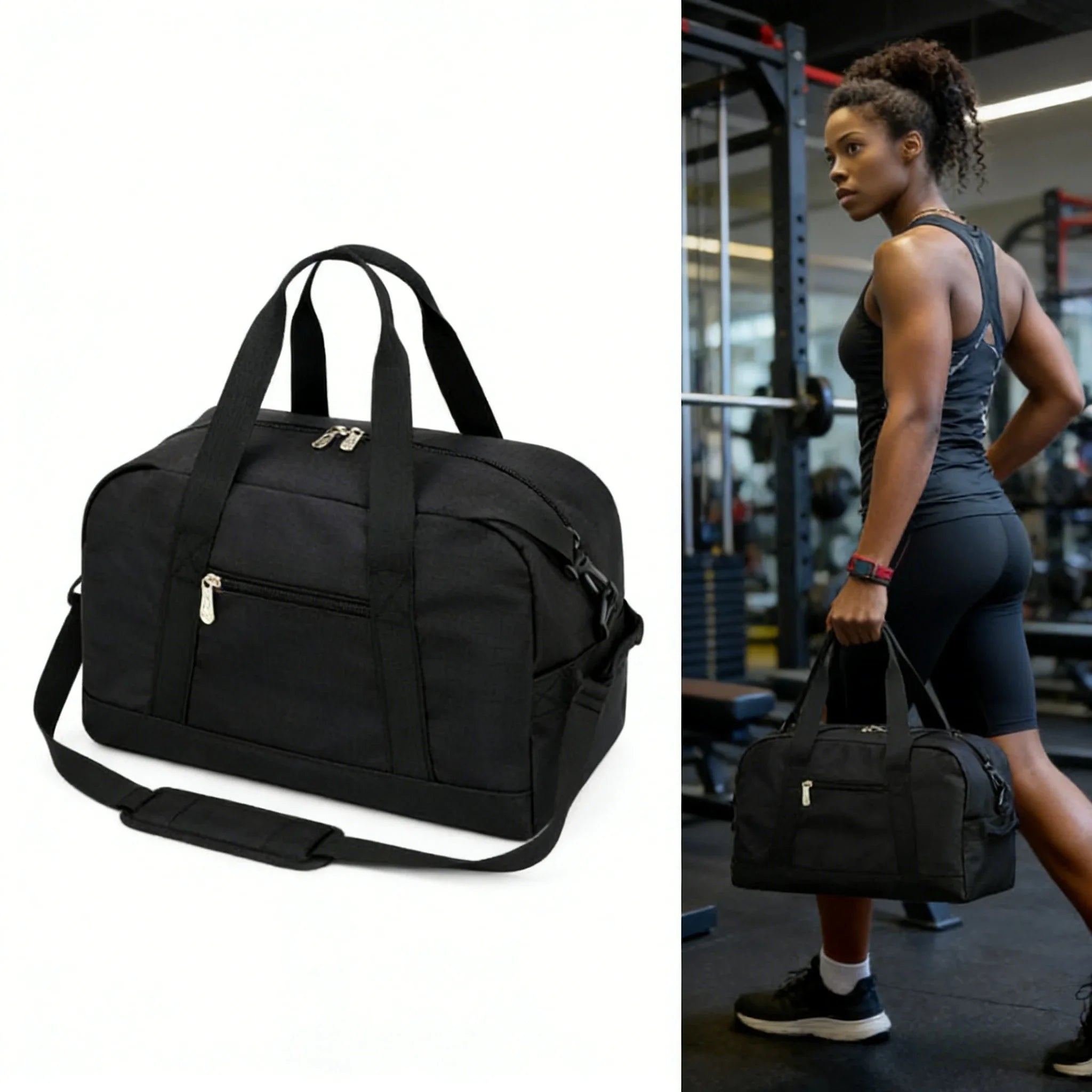 Large Capacity Waterproof Fitness Bag for Travel and Sports
