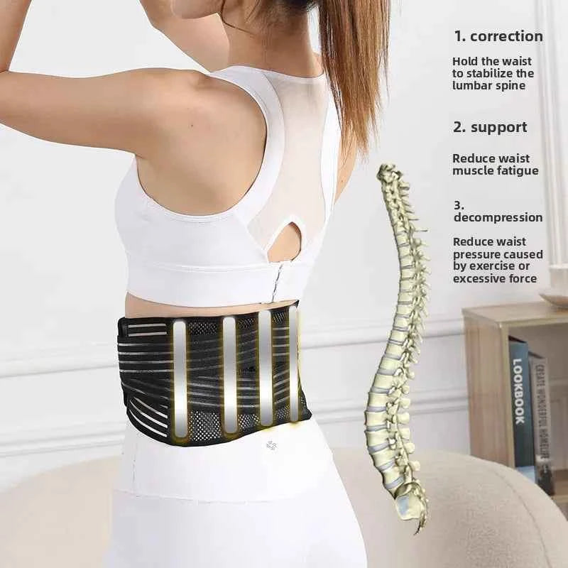 Breathable Waist Belt for Weightlifting and Squat Training