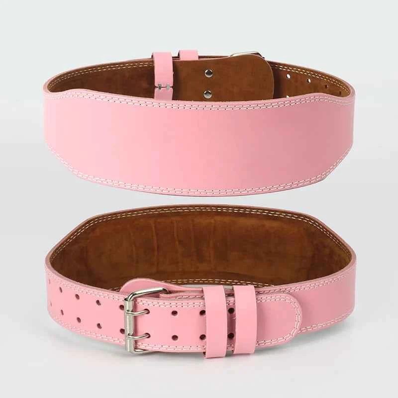 Pink Weight Lifting Belt 10.5cm for Women Fitness