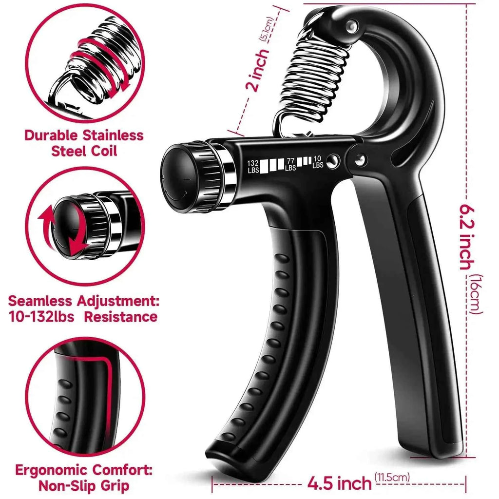 Adjustable Hand Gripper 5-60Kg for Strength Training