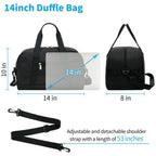 Large Capacity Waterproof Fitness Bag for Travel and Sports