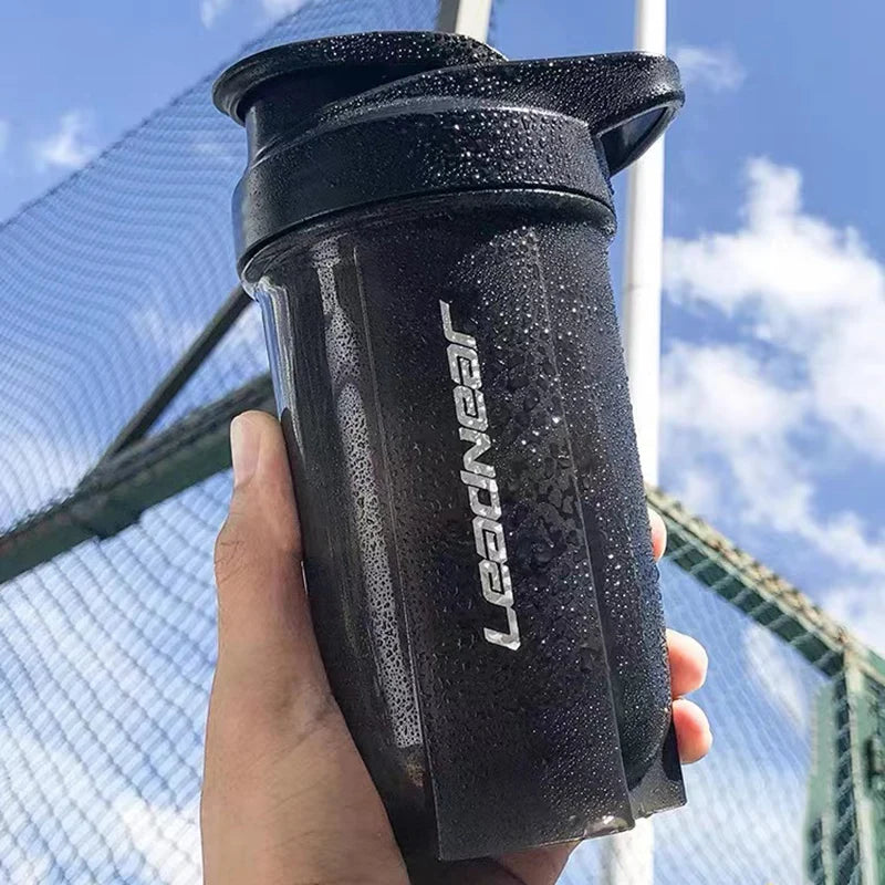 500ML Leak Proof Sport Shaker Bottle for Gym Use