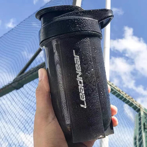 500ML Leak Proof Sport Shaker Bottle for Gym Use
