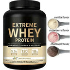 Whey Protein Powder Vanilla Flavor for Muscle Growth vanilla