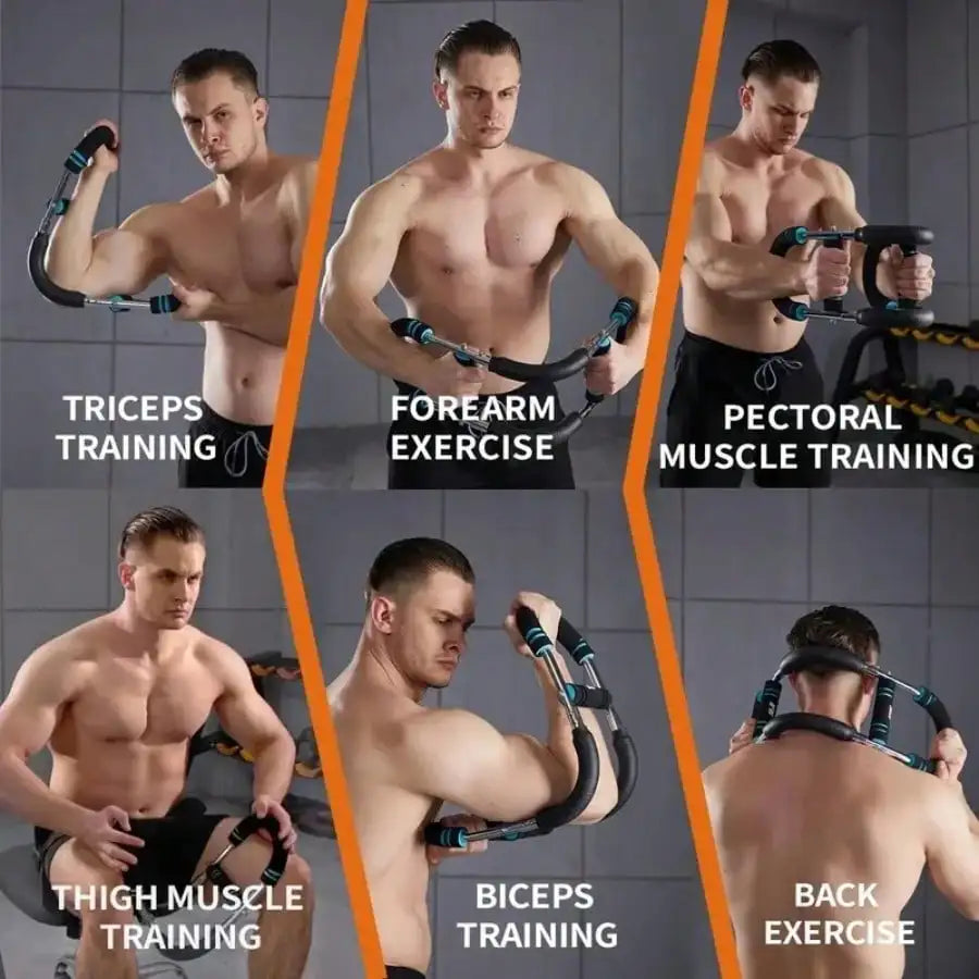 Adjustable Arm Trainer for Chest and Forearm Workout