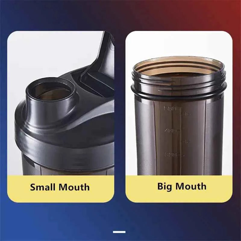 500ML Portable Sport Shaker Bottle for Gym Use  sport shaker