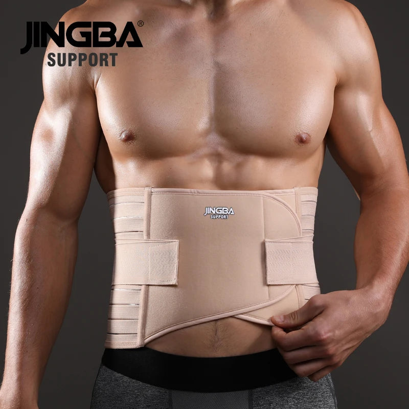 JINGBA SUPPORT Waist Trainer Body Shaper for Men and Women
