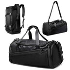 Likros 40L Lightweight Foldable Gym Bag with Shoes Compartment
