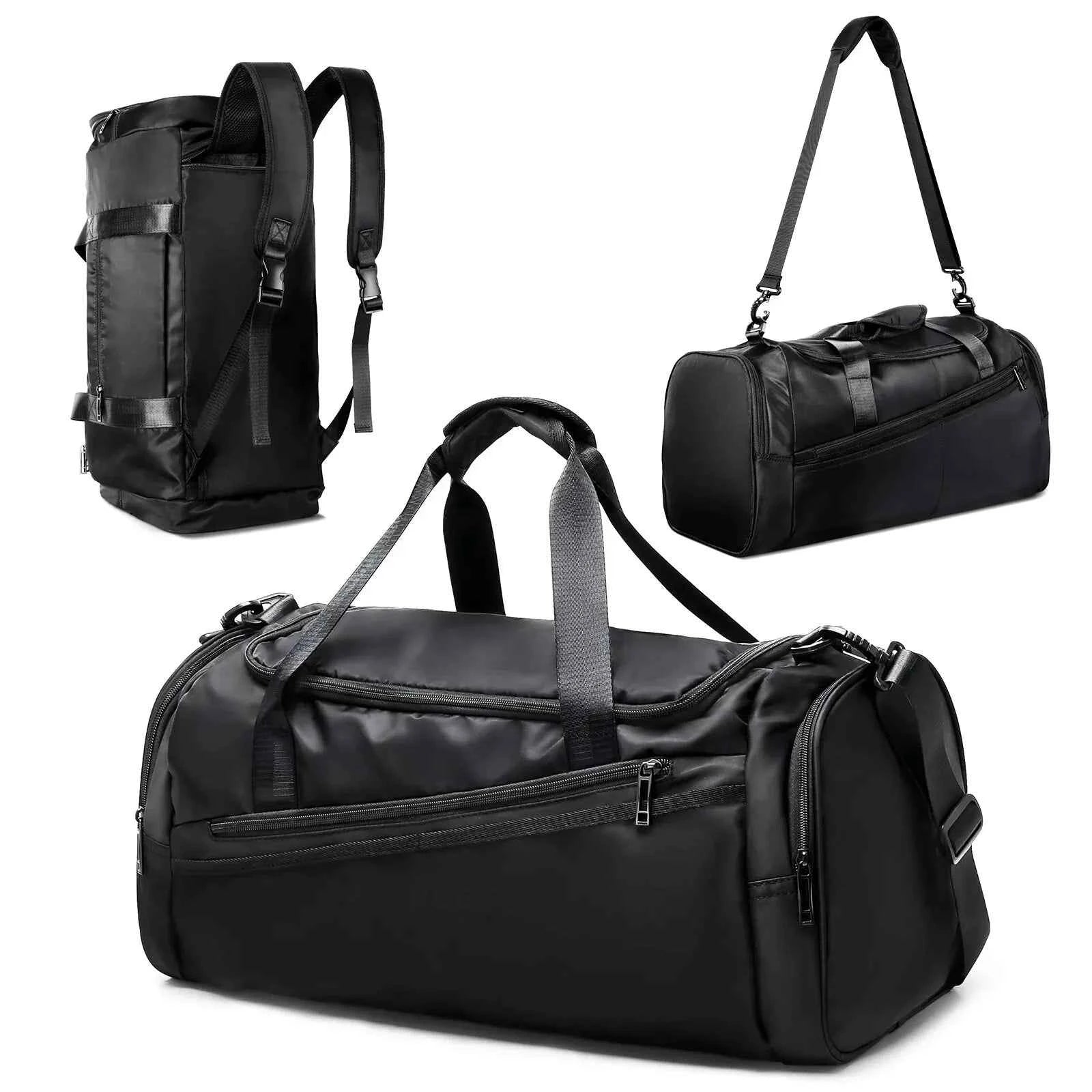 Likros 40L Lightweight Foldable Gym Bag with Shoes Compartment