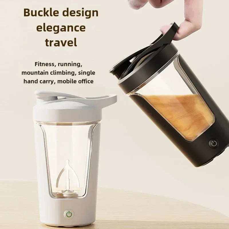 450ml Automatic Mixing Cup Portable Protein Shaker Bottle