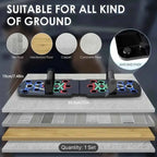Black Rubber Push Up Board for Strength Training