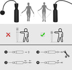 Heavy Cordless Jump Rope for Indoor Fitness