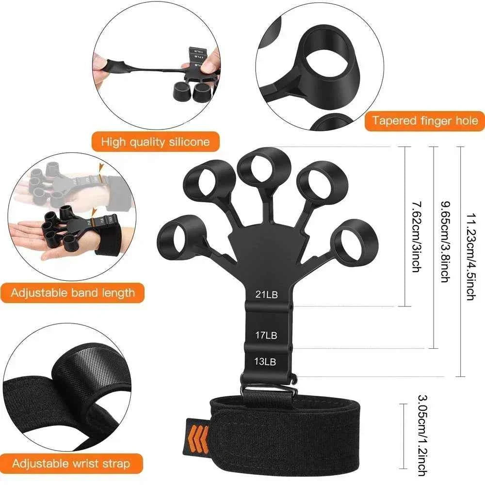 Guitar Finger Trainer Silicone Grip Strengthener
