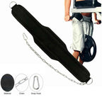 Neoprene Weight Lifting Dip Belt with Chain