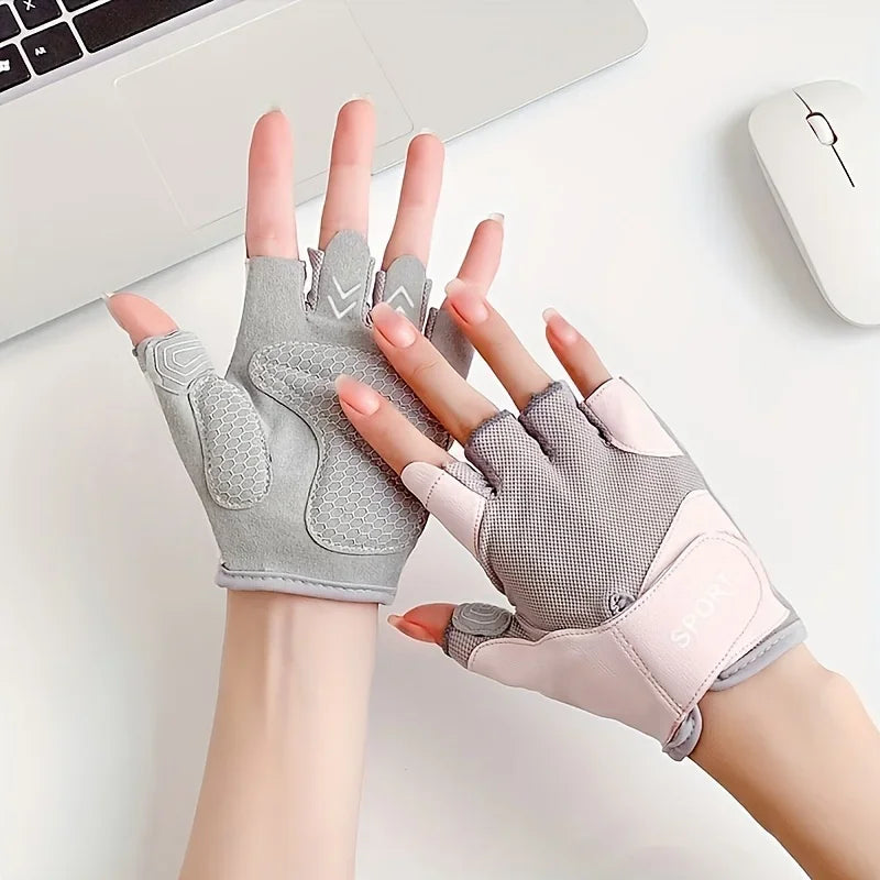 Lightweight Weight Lifting Gloves for Gym and Cycling