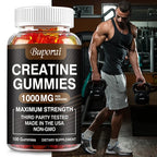 Creatine Monohydrate Gummies 60pcs for Muscle Growth