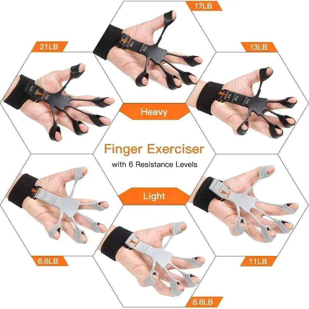 Guitar Finger Trainer Silicone Grip Strengthener