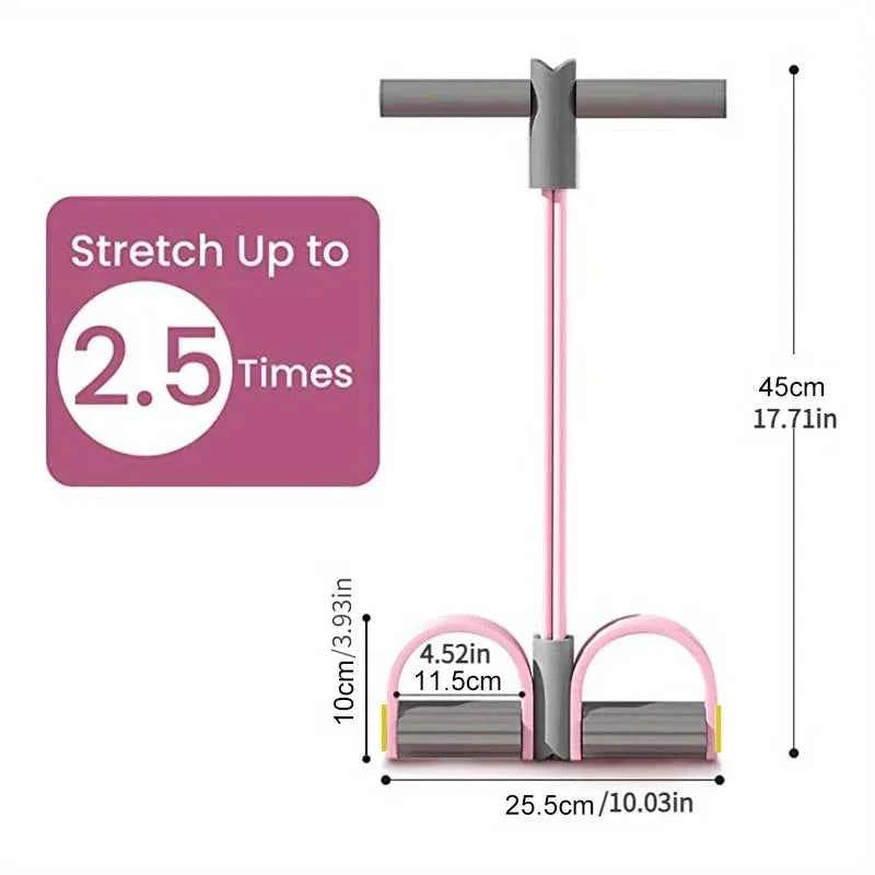 Adjustable Resistance Foot Pedal Exerciser for Home Gym