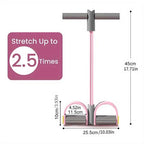 Adjustable Resistance Foot Pedal Exerciser for Home Gym