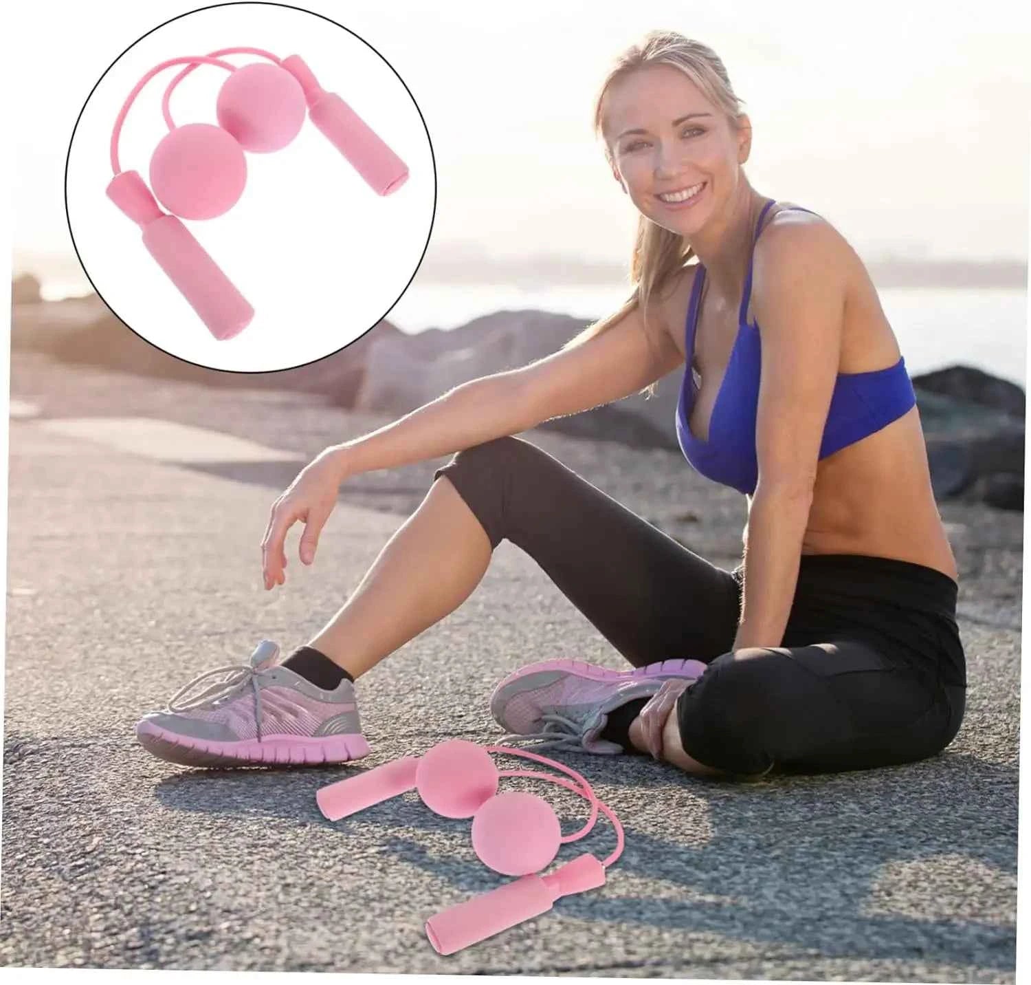 Heavy Cordless Jump Rope for Indoor Fitness