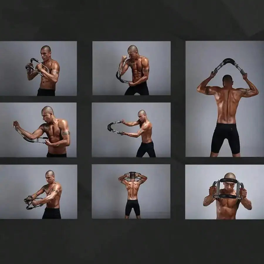 Adjustable Arm Trainer for Chest and Forearm Workout