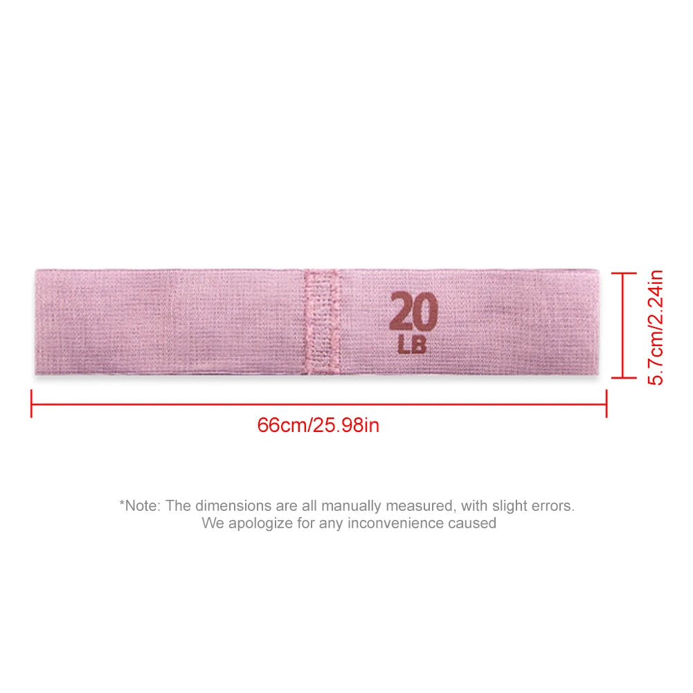 Hip Resistance Bands Portable Glute Thigh Elastic Bands