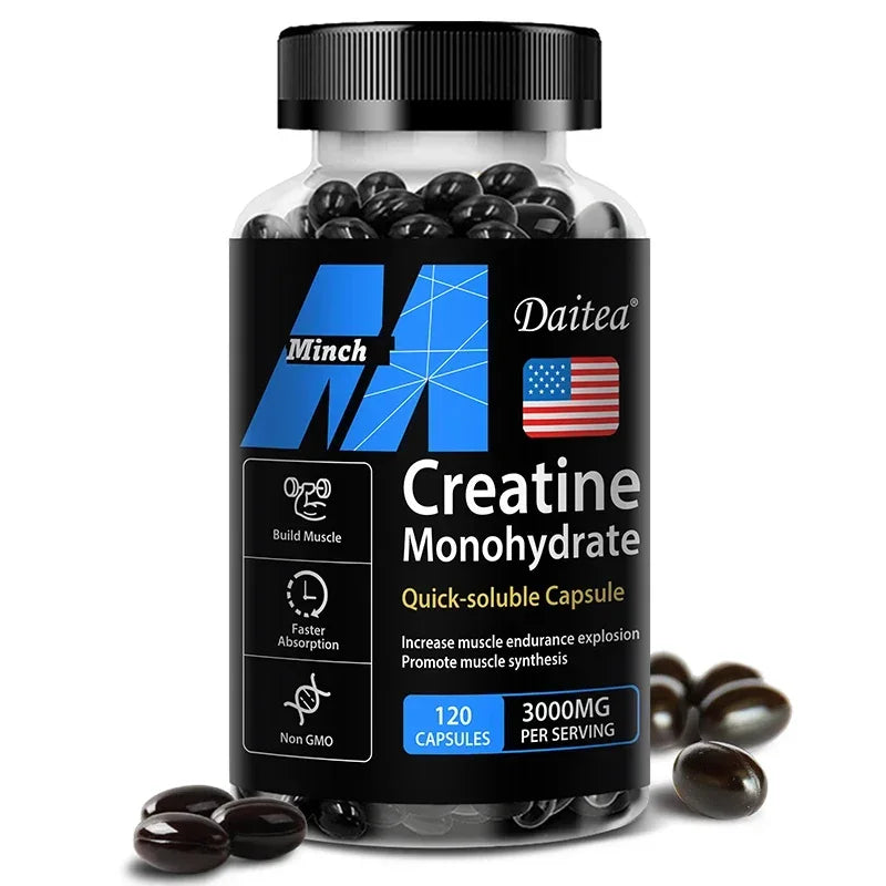 Daitea Creatine Monohydrate 3000 mg Supplement