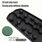 Black Rubber Push Up Board for Strength Training