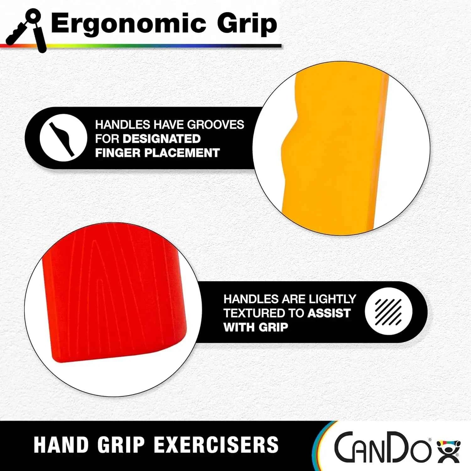 Ergonomic Hand Grip for Strength Training Comfort
