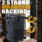 Large Capacity Magnetic Gym Bag with Phone Pocket