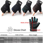 Nylon Gym Gloves for Weight Lifting and Fitness