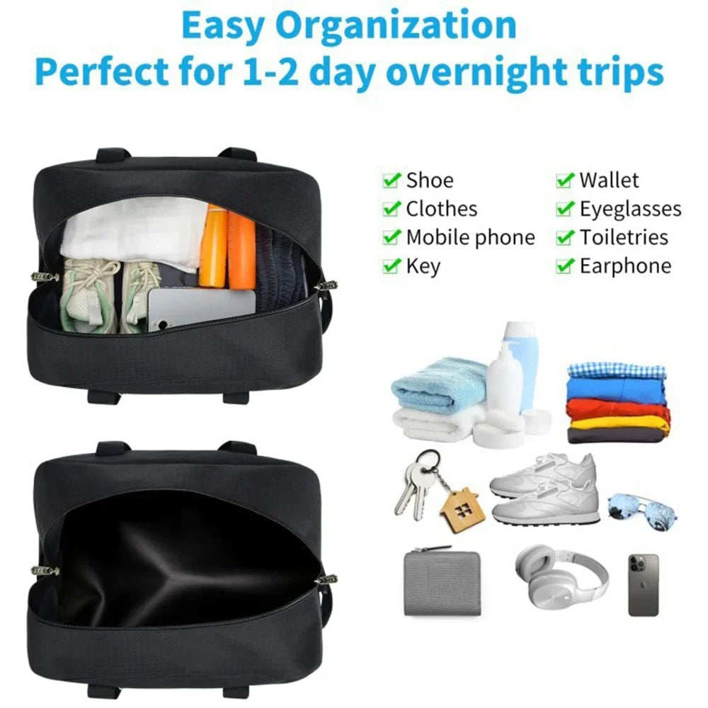 Large Capacity Waterproof Fitness Bag for Travel and Sports