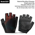 ROCKBROS Fingerless Cycling Gloves Microfiber Half Finger