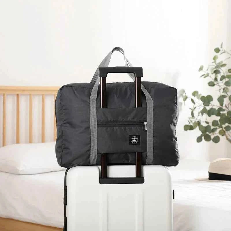 Foldable Nylon Travel Duffel Bag for Women and Girls