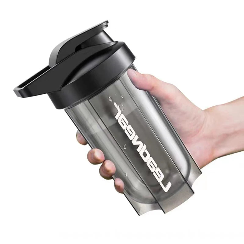 500ML Leak Proof Sport Shaker Bottle for Gym Use