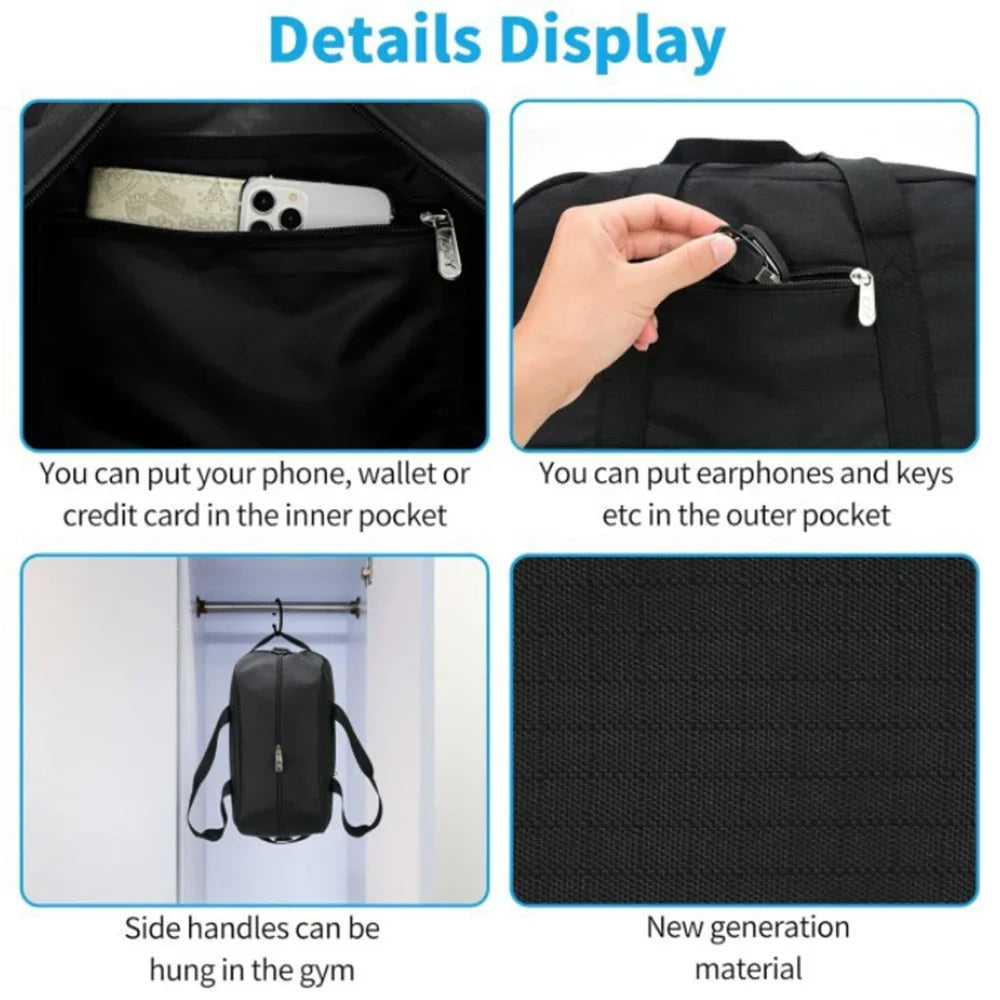 Large Capacity Waterproof Fitness Bag for Travel and Sports